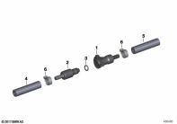 R1100GS (259E) FUEL SUPPLY/QUICK COUPLING parts diagram