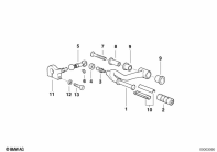 R1100GS (259E) EXTERNAL GEARSHIFT PARTS/SHIFT LEVER parts diagram