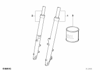 R1100GS (259E) FORK LEG parts diagram