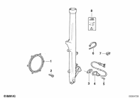R1100GS (259E) WHEELSPEED SENSOR, FRONT parts diagram