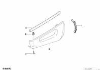 R1100GS (259E) FAIRING SIDE SECTION parts diagram