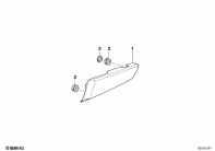 R1100GS (259E) COVERING FUEL TANK parts diagram