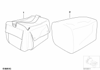 R1100GS (259E) SOFTCASE parts diagram