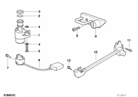 R1100GS (259E) IGNITION LIGHT SWITCH/LOCKING MECHANISM parts diagram