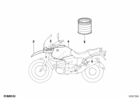 R1100GS (259E) PAINTED PARTS 658 MARRAKESCHROT parts diagram