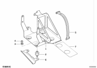 R1100GS (259E) BATTERY TRAY parts diagram
