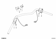 R1100GS (259E) COMBINATION SWITCH AT HANDLEBAR parts diagram
