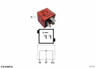 R1100GS (259E) PLUG CONNECTOR, ROSÉ parts diagram