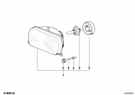 R1100GS (259E) HEADLIGHT INSERT parts diagram