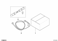 R1100GS (259E) MOUNTING PARTS, BMW NAVIGATOR EUROPA parts diagram