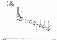 R100GS (47E1) FUEL TAP parts diagram