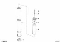 R100GS (47E1) STANCHION parts diagram