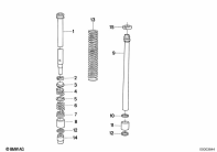 R100GS (47E1) ABSORBER parts diagram