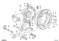 R100GS (47E1) REAR-AXLE-DRIVE PARTS parts diagram