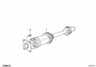R100GS (47E1) DRIVE SHAFT parts diagram