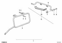 R100GS (47E1) SET CASE HOLDER parts diagram
