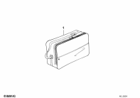 R100GS (47E1) BAG FOR TOURIST CASE parts diagram