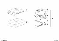 R100GS (47E1) ACCESSORIES parts diagram