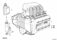 K1100LT (89V2) ENGINE parts diagram