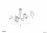 K1100LT (89V2) IGNITION SENSOR parts diagram