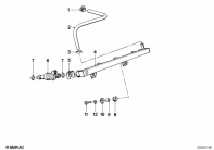K1100LT (89V2) FUEL INJECTION SYSTEM/INJECTION VALVE parts diagram
