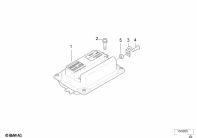 K1100LT (89V2) CONTROL UNIT MOTRONIC parts diagram