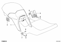 K1100LT (89V2) FUEL TANK COVER parts diagram