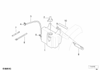K1100LT (89V2) EXPANSION TANK parts diagram