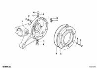 K1100LT (89V2) DIFFERENTIAL-HOUSING/HOUSING COVER parts diagram