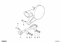 K1100LT (89V2) DIFFERENTIAL ROD parts diagram