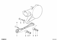 K1100LT (89V2) DIFFERENTIAL ROD parts diagram