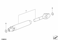 K1100LT (89V2) DRIVE SHAFT parts diagram