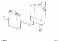 K1100LT (89V2) CONTROL MODULE FOR ABS I parts diagram