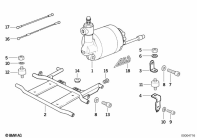 K1100LT (89V2) PRESSURE MODULATOR ABS I parts diagram