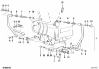 K1100LT (89V2) ENGINE PROTECTION BAR parts diagram