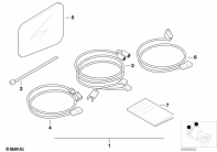 K1100LT (89V2) RETROFIT KIT, MIRROR HEATING parts diagram