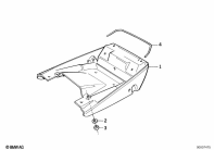 K1100LT (89V2) TAIL PART LOWER parts diagram