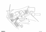 K1100LT (89V2) RADIO parts diagram