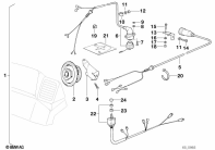 K1100LT (89V2) RETROFIT KIT, LOUDSPEAKER, REAR parts diagram