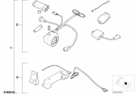 K1100LT (89V2) ALARM SYSTEMS parts diagram