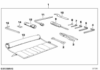 K1100LT (89V2) CAR TOOL parts diagram