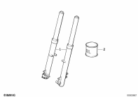F650 Funduro (E169) TELESCOPE-FORK parts diagram