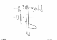 F650 Funduro (E169) SIDE STAND parts diagram