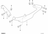 F650 Funduro (E169) RADIATOR TRIM parts diagram