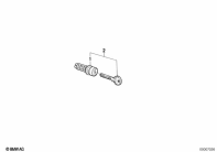 F650 Funduro (E169) SET OF SUITCASE LOCKS parts diagram