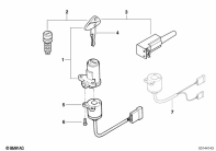 F650 Funduro (E169) SET OF LOCKS parts diagram