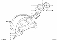 F650 Funduro (E169) INSTRUMENTS parts diagram