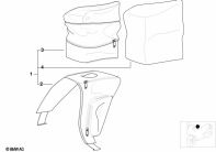 F650 Funduro (E169) TANK-TOP BAG F650 parts diagram