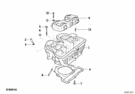 F650ST (E169) CYLINDER HEAD parts diagram
