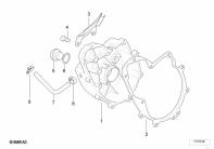 F650ST (E169) ENGINE HOUSING COVER, RIGHT parts diagram